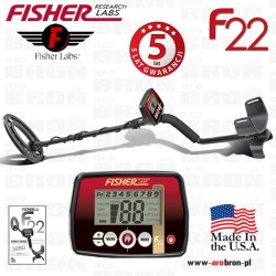 Wykrywacz metali Fisher F22...