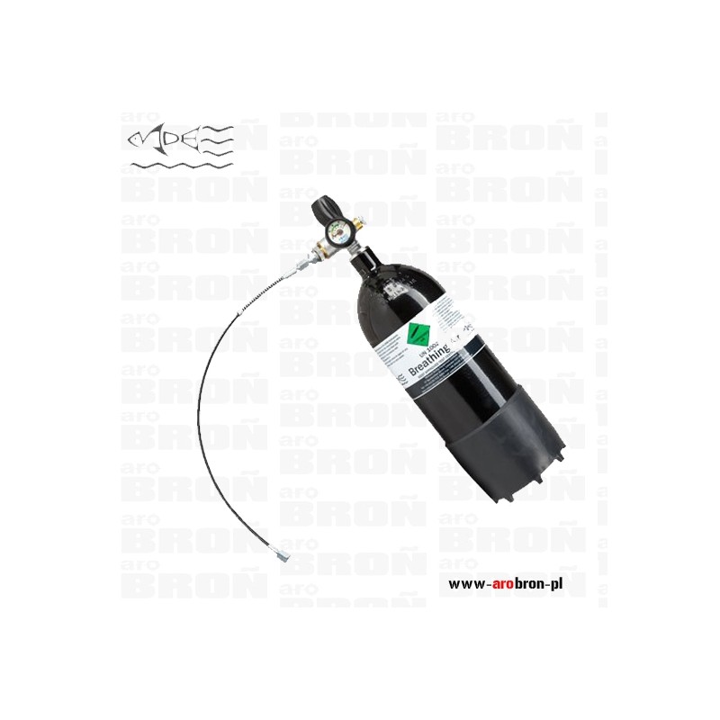 Butla na sprężone powietrze Midland PCP 300Bar 4L + zestaw ładujący