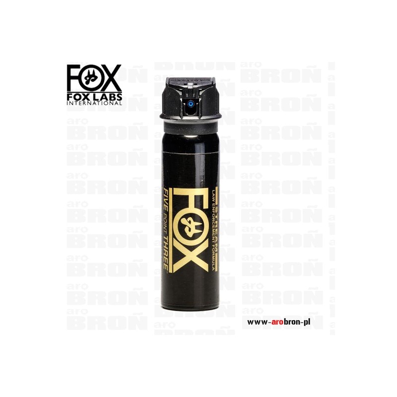 Gaz pieprzowy FOX LABS GOLD 5.3 strumień STREAM  89 ml - NAJMOCNIEJSZY