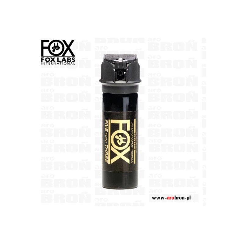 Gaz pieprzowy FOX LABS GOLD 5.3 stożek CONE  59 ml - NAJMOCNIEJSZY