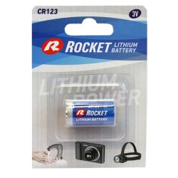 Bateria ROCKET CR123A 3V...