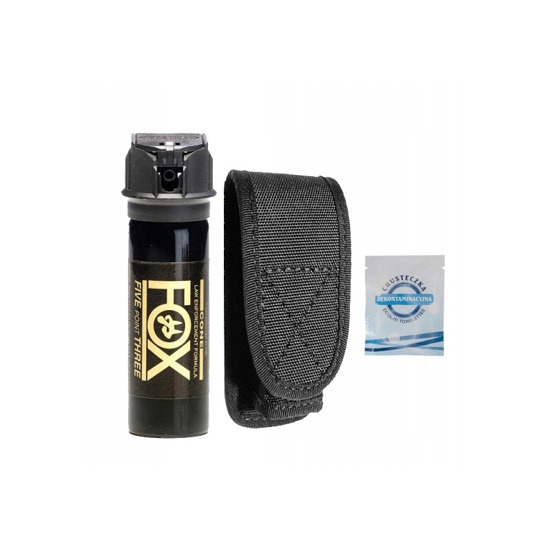 Gaz pieprzowy FOX LABS GOLD Cone 59ml+kabura+chust