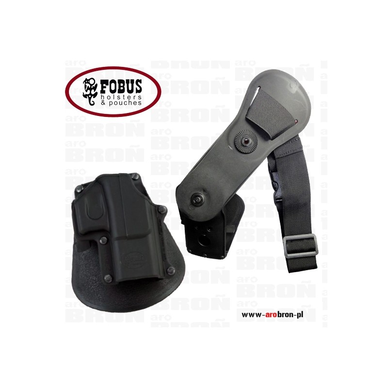 Panel udowy listwa Fobus EX + kabura Fobus Glock 17 19 GL2 RT Roto ZESTAW