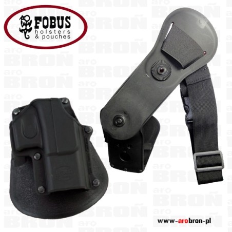Panel udowy listwa Fobus EX + kabura Fobus Glock 17 19 GL2 RT Roto ZESTAW