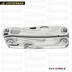 Multitool Leatherman Rev 832130 - 12 funkcji, stalowy klips