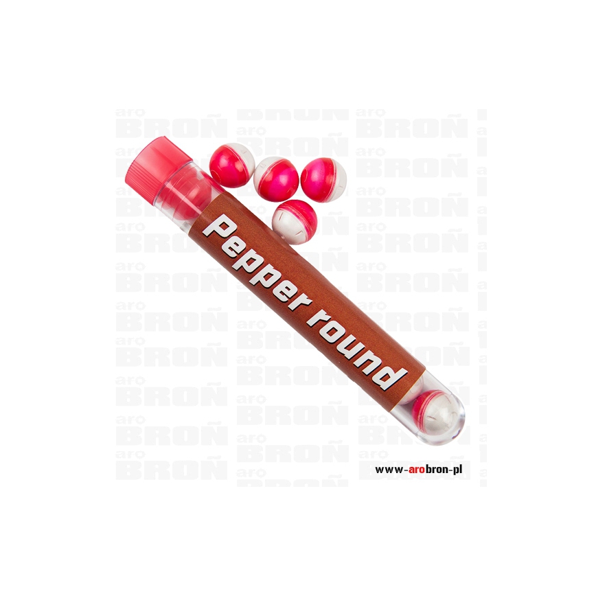 Kule pieprzowe Pepper Round do pistoletu RAM Major PDG50, HDR50 kaliber .50 - 7szt.