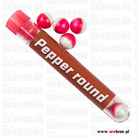 Kule pieprzowe Pepper Round do pistoletu RAM Major PDG50, HDR50 kaliber .50 - 7szt.