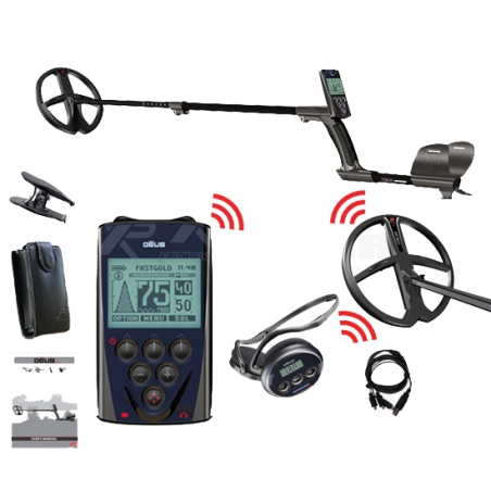 Wykrywacz metali XP DEUS X35 cewka 28 cm DD (11" DD) słuchawki WS 4, Panel - MEGA ZESTAW! GW: 5lat