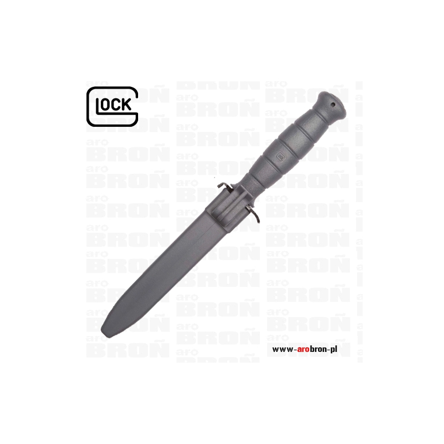 Nóż bojowy szturmowy GLOCK 81 GRAY z piłką, NOWOŚĆ