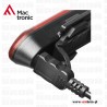 Lampa rowerowa tylna Mactronic Red Line (ABR0021)- 20 lm, ładowalna, zasięg 100 m, gumowy montaż
