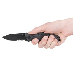 Nóż składany Walther TFK III 5.0779 - stal 440C, klips stalowy, liner lock, kabura nylon