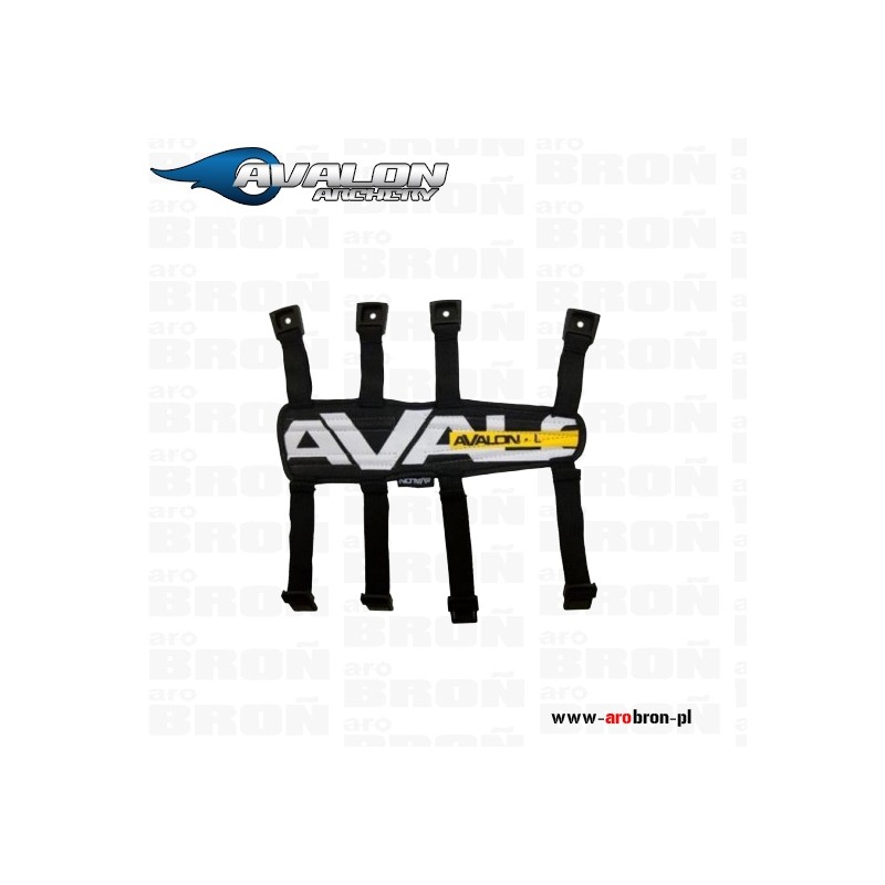 Ochrona przedramienia Avalon Long BLACK  25cm - ochraniacz dla łuczników